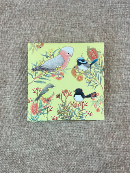Memo Block - Tiny Birds
