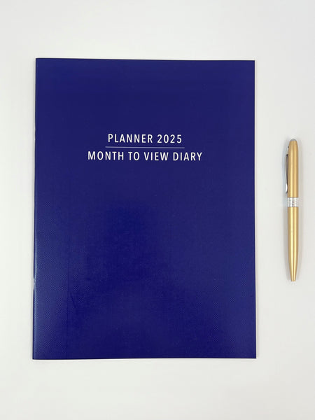 2025 Monthly Planner - Royal