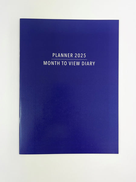 2025 Monthly Planner - Royal