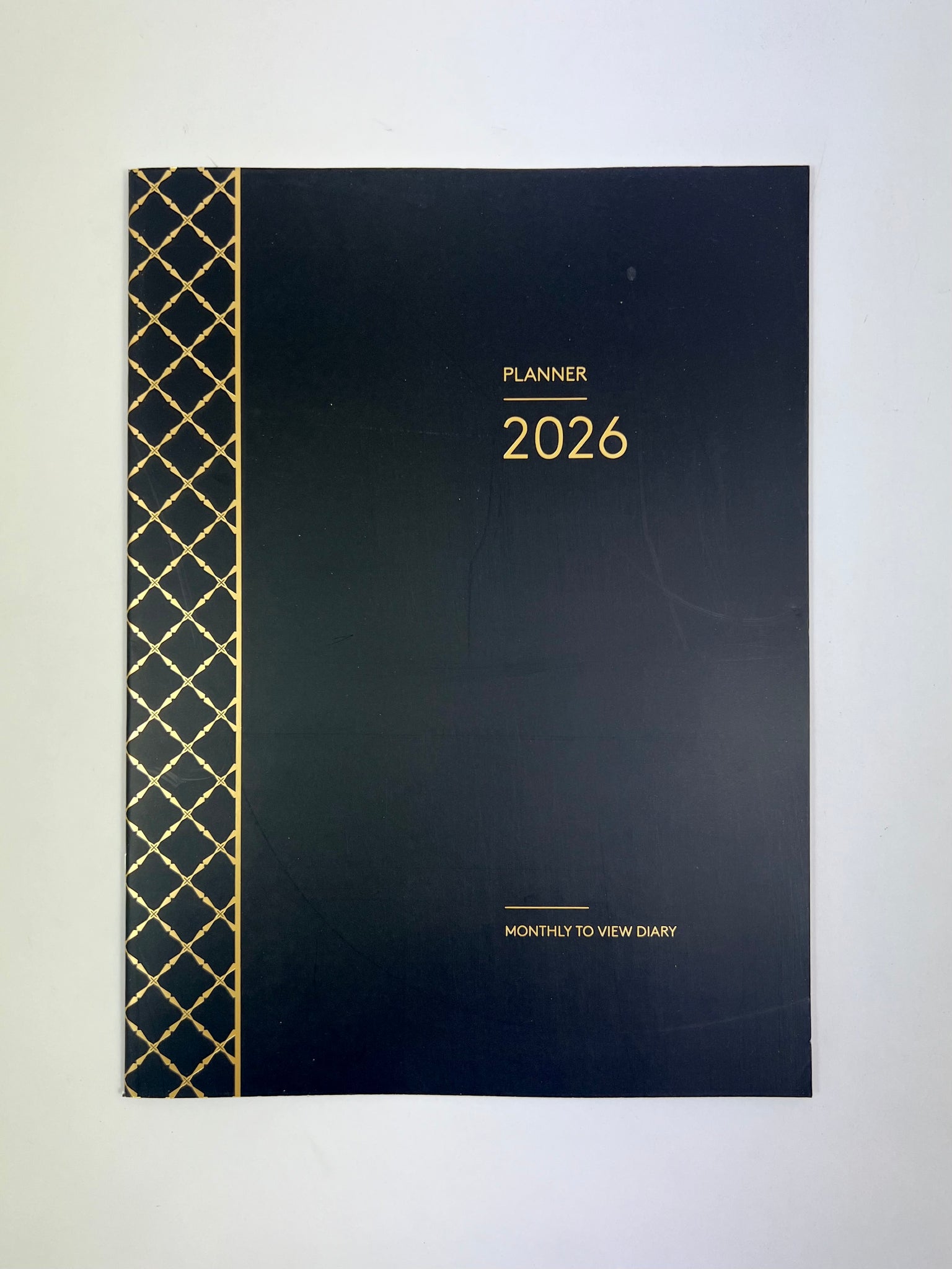 2026 Monthly Planner - Black