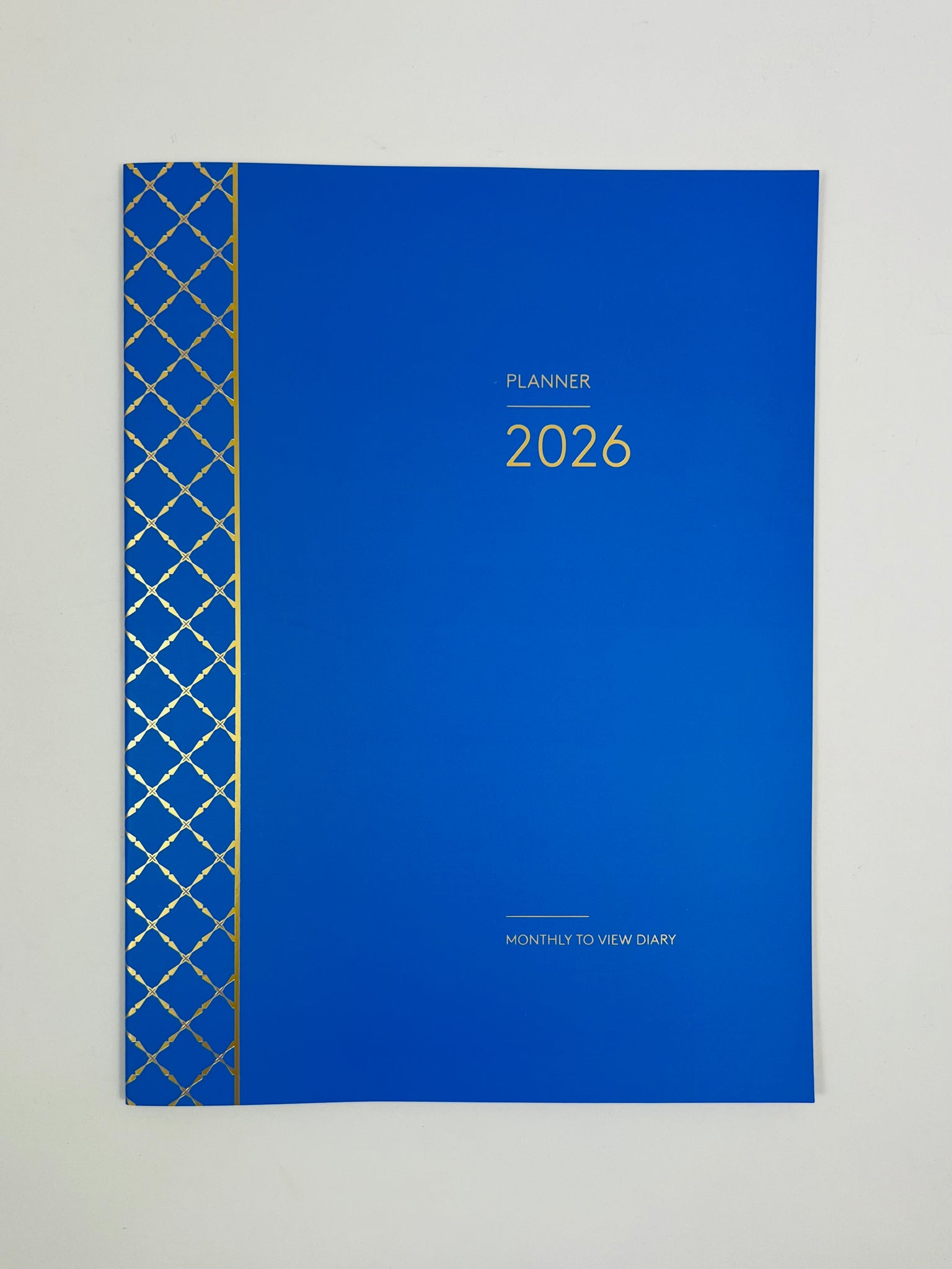 2026 Monthly Planner - Indigo