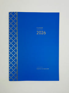 2026 Monthly Planner - Indigo