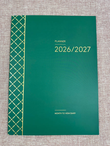 2026/27 Monthly Planner - Forest