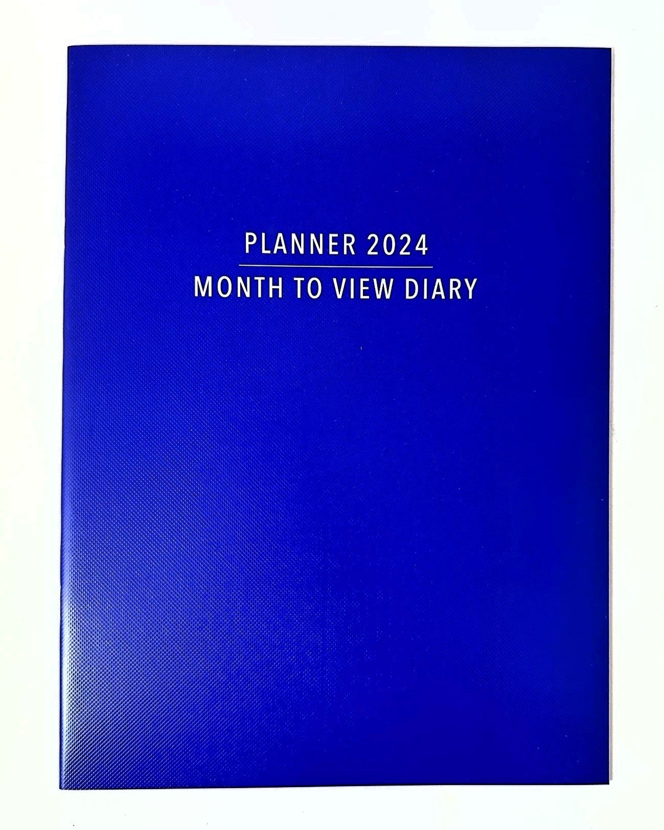 2024 Monthly Planner Royal Blue