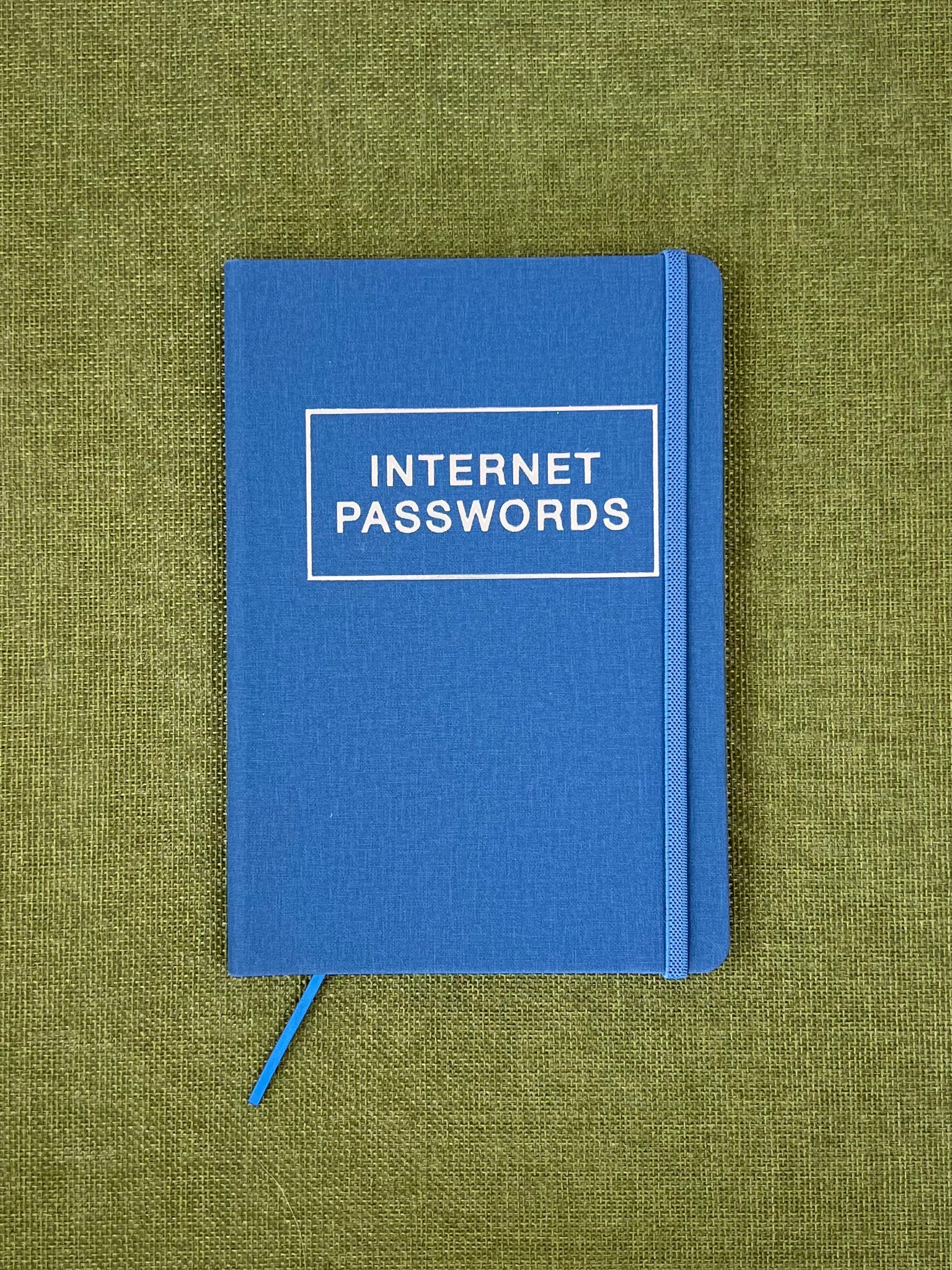 Password Book - A5 French Blue