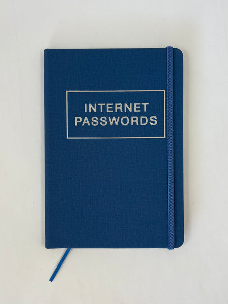 Password Book - A5 French Blue