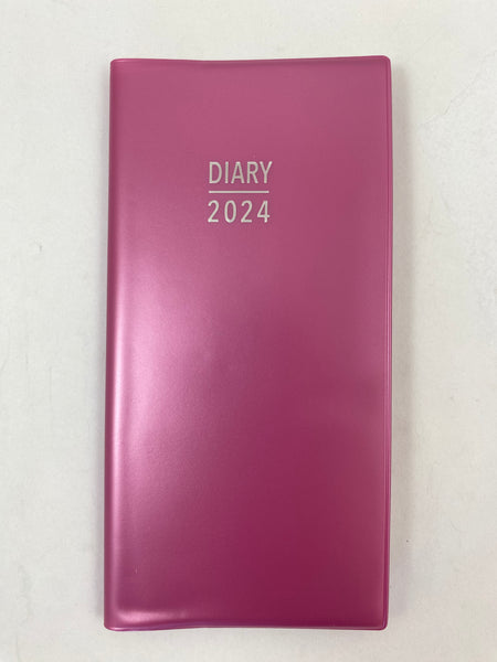 2024 Pocket Diary - Pearl Pink