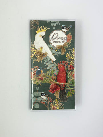 2025 Softcover Pocket Diary - Week to View - Native Birds