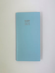 2025 Softcover Pocket Diary - Week to View - Pale Blue