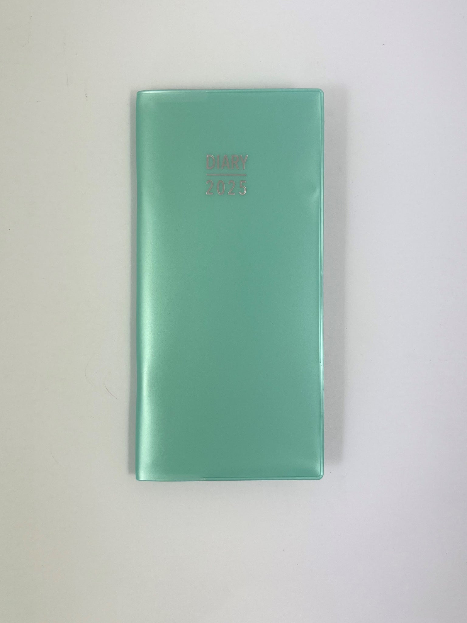 2025 Softcover Pocket Diary - Week to View - Gumleaf Pearl