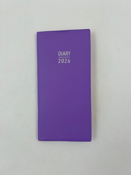 2026 Pocket Diary - Week to View - Violet
