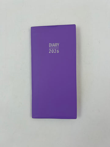 2026 Pocket Diary - Week to View - Violet