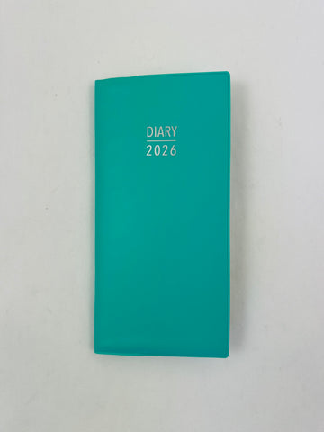 2026 Pocket Diary - Week to View - Seagreen