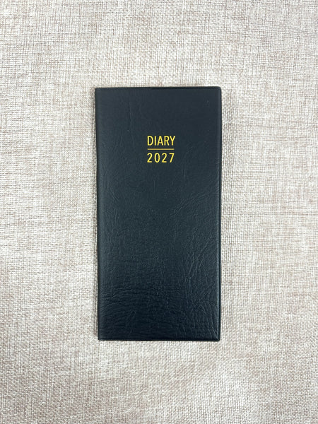2027 Pocket Diary - Black