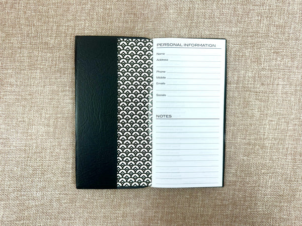 2027 Pocket Diary - Black