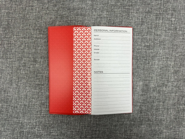 2027 Pocket Diary - Red
