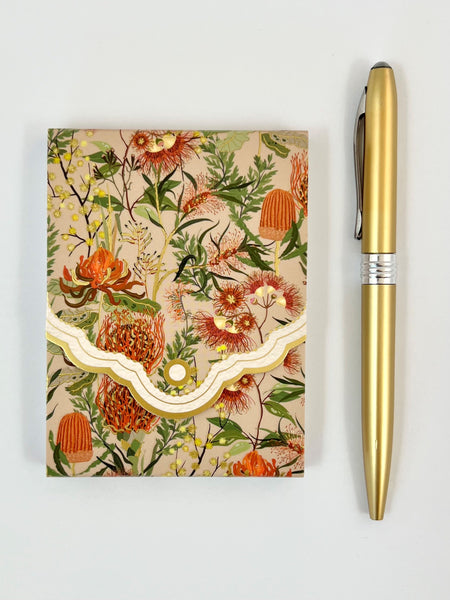 Purse Notepad - Waratah