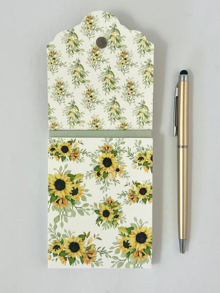 Purse Notepad - Sunflowers