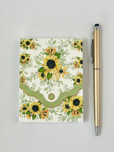 Purse Notepad - Sunflowers