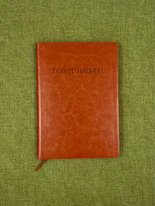 Travel Journal A5 - Tan Softcover