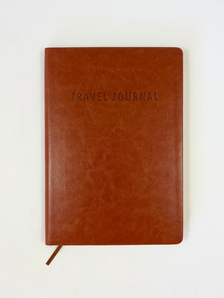 Travel Journal A5 - Tan Softcover