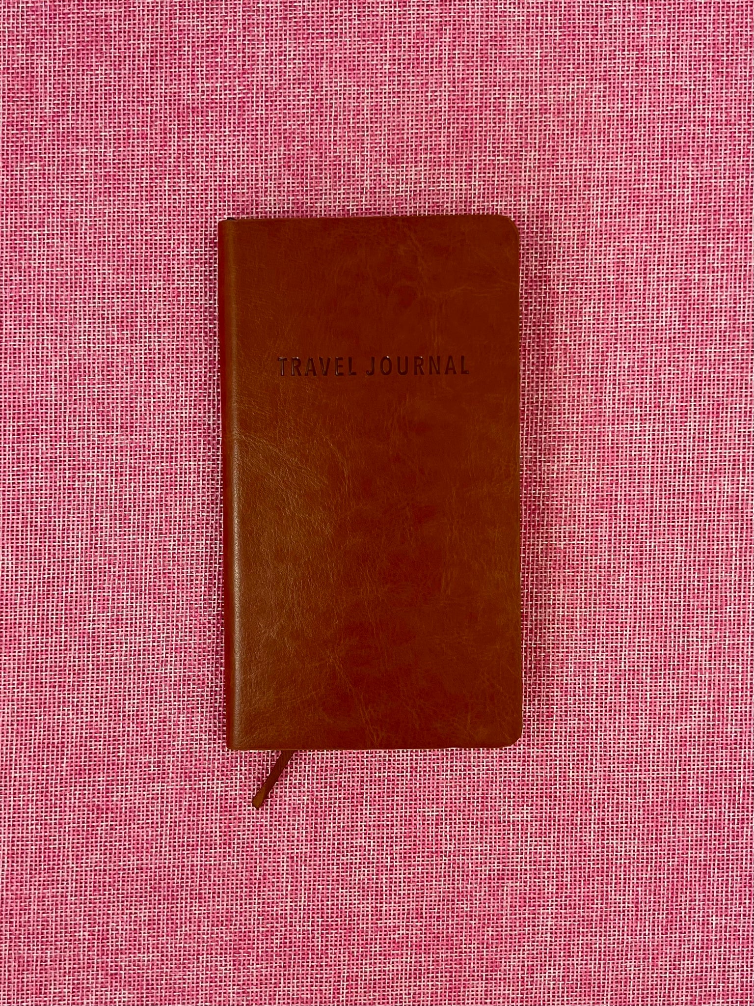 Travel Journal Slim - Tan Softcover