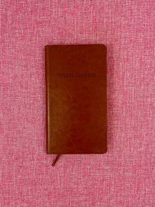 Travel Journal Slim - Tan Softcover