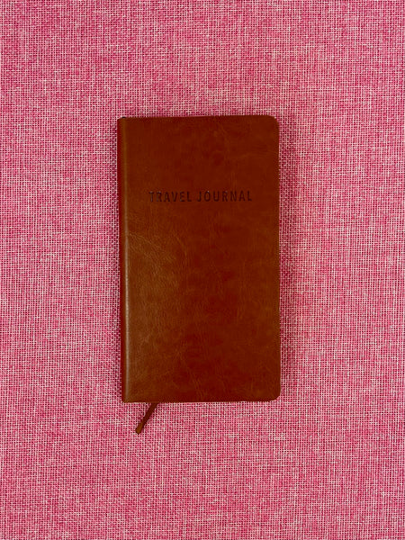 Travel Journal Slim - Tan Softcover