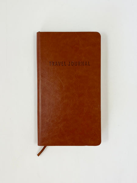 Travel Journal Slim - Tan Softcover