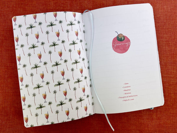 Travel Journal A5 - Surf Beach