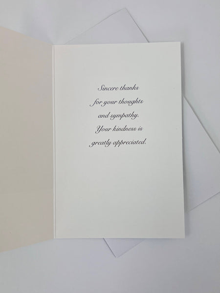 Sympathy Thank You Card Set - Rowboat