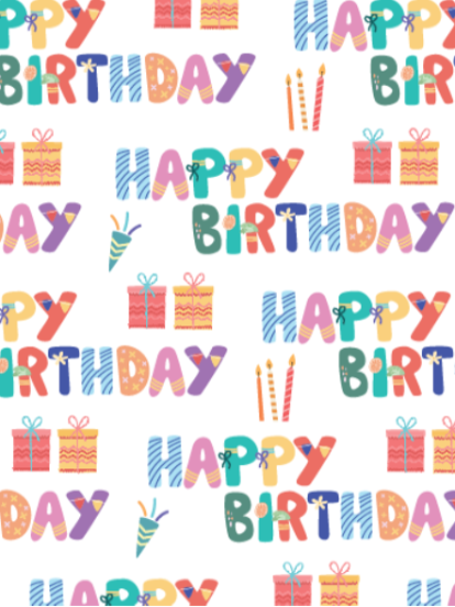 Gift Wrap - Pretty Party