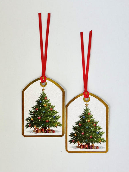 Christmas Gift Tag - Traditional Tree