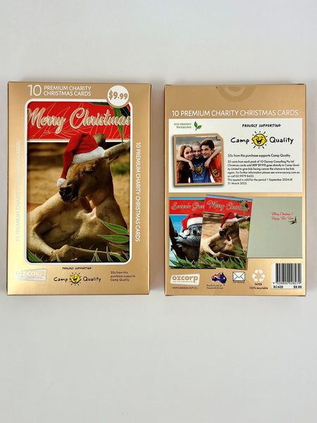 Christmas Card Pack - Kangaroo/Koala