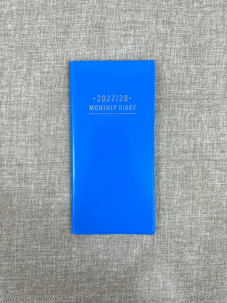2027/28 Monthly Diary - Indigo