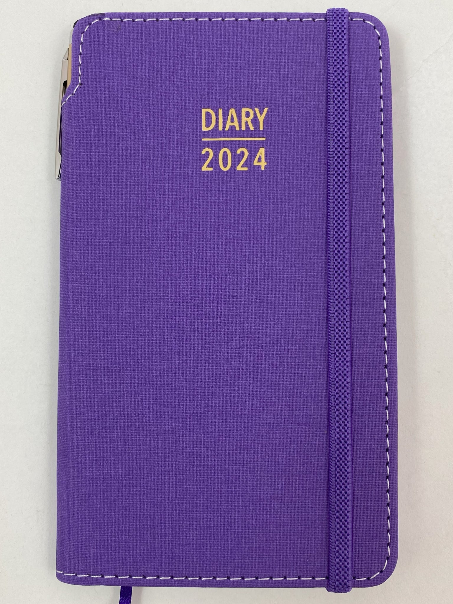 2024 Purse Diary with Pen - Violet