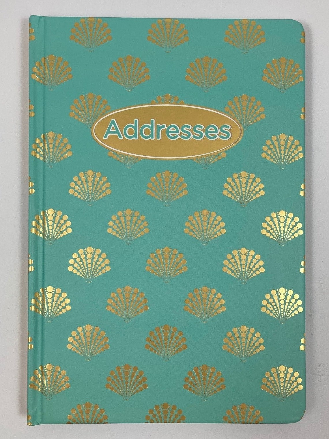 A5 Address Book Case Bound - Golden Seashells 30% OFF
