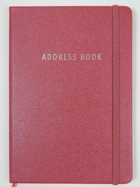 A5 Address Book - Cherry