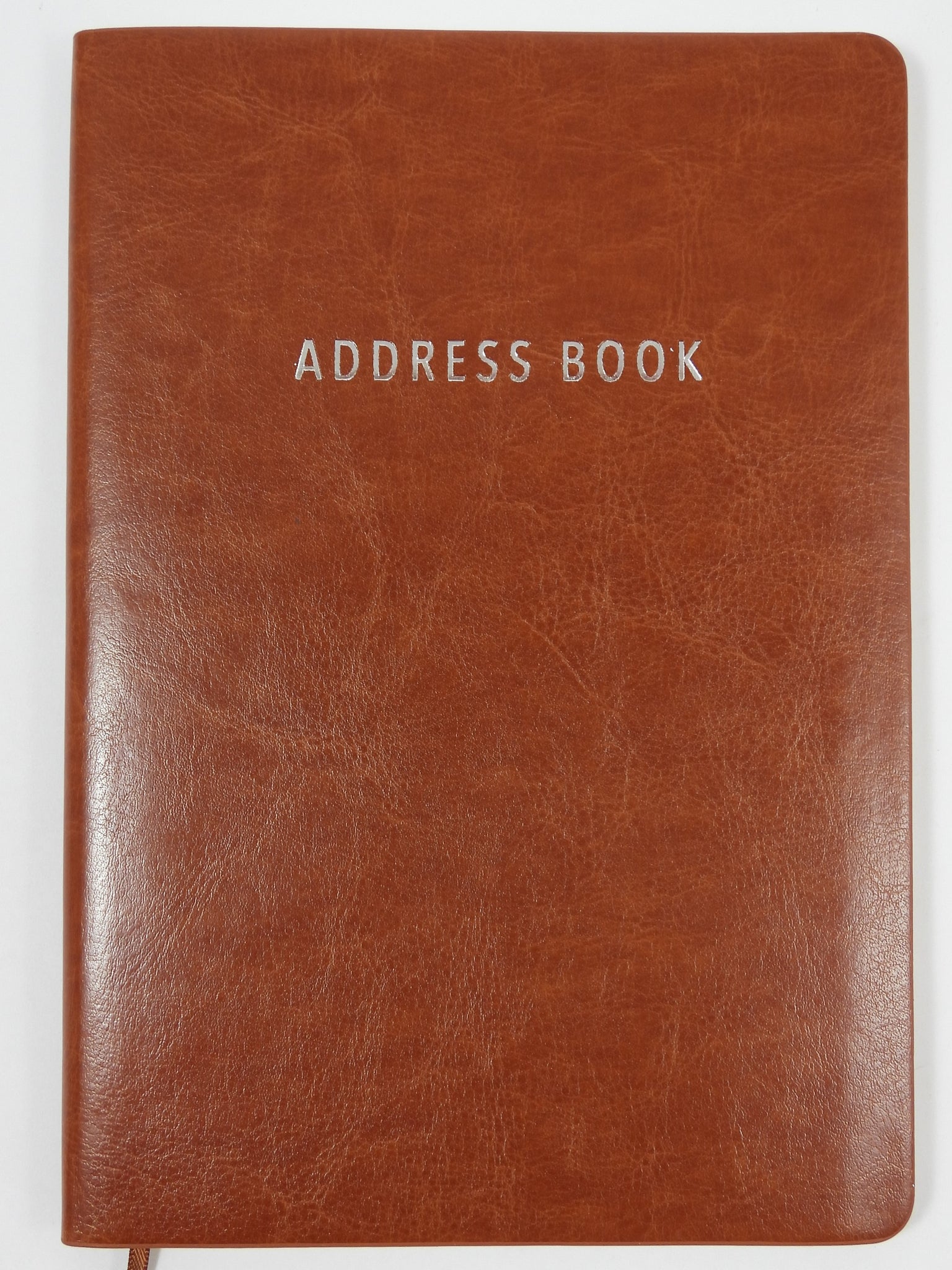 A5 Address Book - Tan