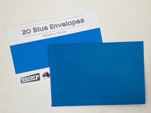 Envelope Pack of 20 - Blue
