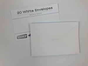 Envelope Pack of 20 -White