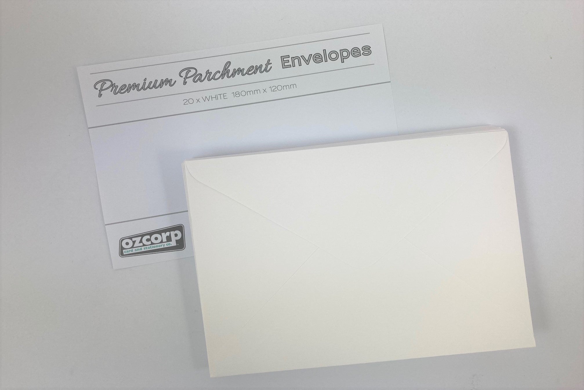Envelope Set of 20 Parchment - Ivory