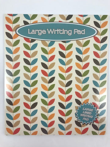 Large Writing Pad - Leaves