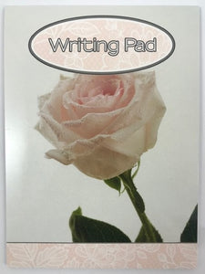 Writing Pad - Pink Rose