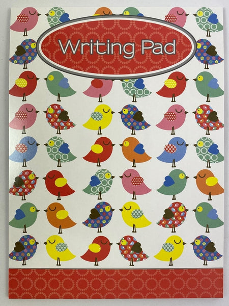Writing Pad - Cute Birdies