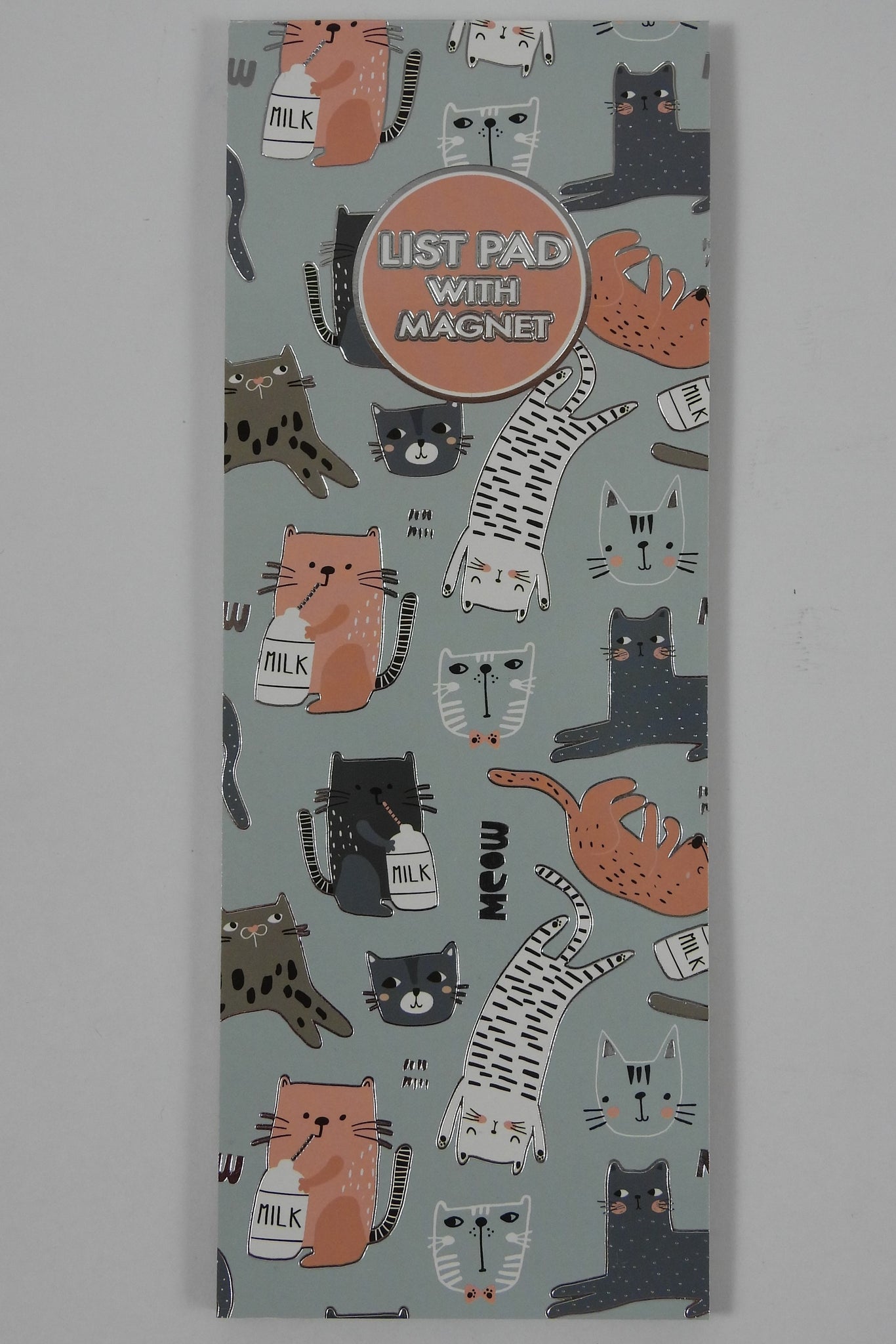 Magnetic List Pad - Cats