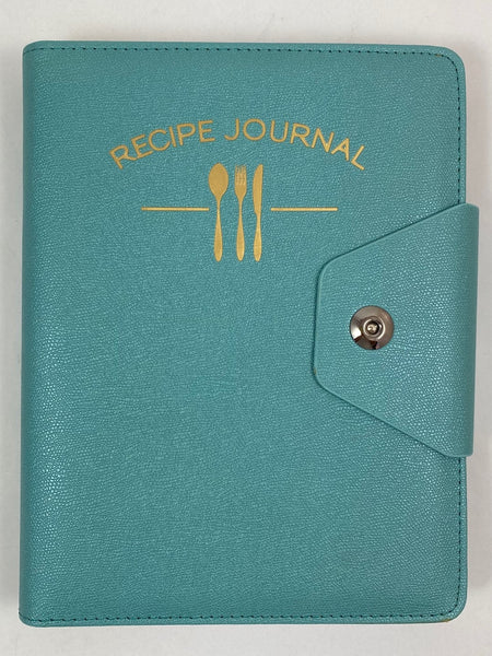 Luxury Recipe Journal Binder - Seaspray