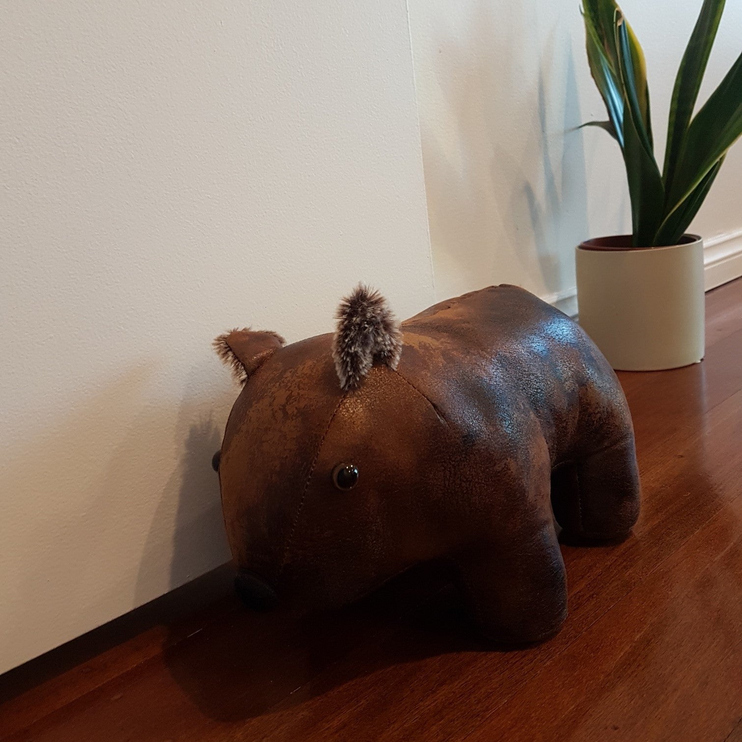 Aussie Doorstop - Wally the Wombat