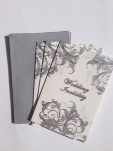 Inability Cards - Silver Swirl